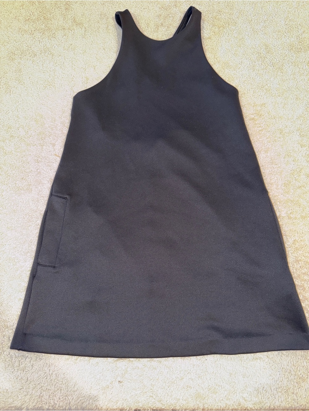 Carbon38 Black Racerback Shift Dress